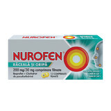 Nurofen Erkältung und Grippe 200 mg, 12 Filmtabletten, Reckitt Benckiser Healthcare
