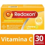 Redoxon 1000 mg Vitamin C mit Zitronengeschmack, 30 Brausetabletten, Bayer