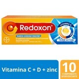 Redoxon Triple Action, Vitamine zur Unterstützung des Immunsystems, 10 Tabletten, Bayer