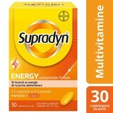 Supradyn Energy, Multivitamine und Coenzym Q10, 30 Filmtabletten, Bayer