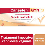 Canesten Gyn 3, 200 mg, 3 comprimate vaginale, Bayer