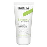 Noreva Exfoliac Acnomega korrigierende und pflegende Creme für akneartige Haut 100, 30 ml