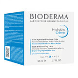 Bioderma Hydrabio Feuchtigkeitscreme für empfindliche und trockene Haut, 50 ml