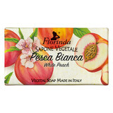 Sapun vegetal cu piersici albe Florinda, La Dispensa, 100g