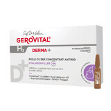 Gerovital H3 Derma+ konzentriertes Anti-Falten-Serum, 10 x 2 ml, Farmec