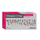 Emergana, 1,5 mg, 1 comprimat, Zentiva