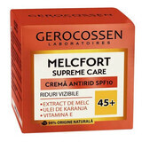 Anti-Falten-Creme SPF10 45+ mit Schneckenextrakt, Karanjaöl, Vitamin E Melcfort, 50 ml, Gerocossen