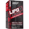 Lipo 6 Black Ultra Concentrate Brûleur de graisse, 60 gélules, Nutrex