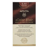 Haarfärbemittel My Color Elixir Dunkelblond Intensives Kupfer 6.44, 155 ml, Apivita
