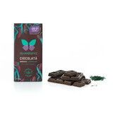 Bittere Schokolade mit Spirulina, 100 gr, Sweeteria