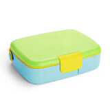 Bento Lunch Box mit Edelstahlbesteck, +18 Monate, Grün, Munchkin