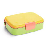 Bento Lunch Box mit Edelstahlbesteck, +18 Monate, Gelb, Munchkin