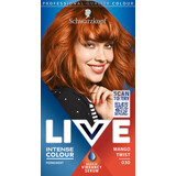 Schwarzkopf Live Vopsea de păr permanentă 30 Mango twist, 1 buc