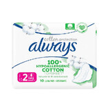 Absorbante Always Naturals Single, mărimea 2, 10 buc, P&G