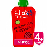 Erdbeer- und Apfelpüree, 120 gr, Ella's Kitchen