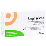 Blephaclean Augenlid-Hygienetücher, 20 Stück, Thea