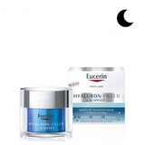 Eucerin Hyaluron Filler Night Booster mit dreifachem Anti-Aging-Effekt, 50 ml