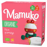 Bio-Reisbrei ohne Zucker für Kinder, +4 Monate, 200 g, Mamuko