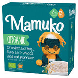 Porridge aus Bio-Hafer, Buchweizen und Gerste ohne Zucker für Kinder ab 12 Monaten, 200 g, Mamuko