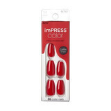 False Nails Impress, Ready or Not Medium Coffin, Kiss