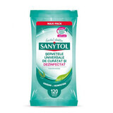 Desinfizierende Feuchttücher, 60 Stück, Sanytol