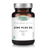 Zink Plus C + Vitamin D3 2000iu, 30 Kapseln, Kraft der Natur