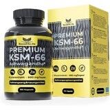 Ashwagandha KSM-66 Premium, 180 Kapseln, Boost4Life