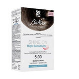 Vopsea permanenta de par Shine On Hs Plus nuanta 5.00 Castano Chiaro, 145 ml, BioNike