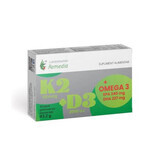 K2+D3+Omega 3, 30 Tabletten, Remedia