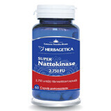 Super Nattokinase, 2750 FU, 60 Kapseln, Herbagetica