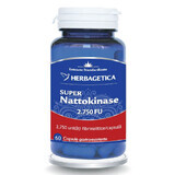 Super Nattokinase, 2750 FU, 60 capsule, Herbagetica