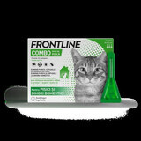 Frontline Combo spot on pentru pisici, 3 pipete, Frontline