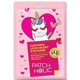 Masca pentru zona ochilor Costopia Love Heart, 1 pereche x 1.5 g, Patch Holic