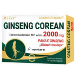 Koreanischer Ginseng, 2000 mg, 30 Tabletten, Cosmo Pharm