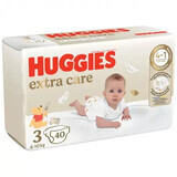 Extra Care Windeln, Nr. 3, 6-10 kg, 40 Stück, Huggies