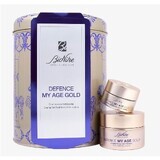 Stärkende Cremepackung 50 ml + stärkende Augen- und Lippencreme 15 ml Defence my age gold, Bionike