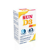 Sonne D3, 5000 IU, 30 Kapseln, Sun Wave Pharma