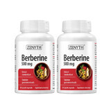 Berberin 500 mg, 2x60 Kapseln, Zenyth