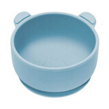 Silicone bowl with suction cup The Little Bear, 6 months+, Aqua Blue, Appekids