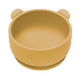 Silicone bowl with suction cup The Little Bear, 6 months+, Honey, Appekids