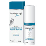 Santaderm 4feet Antiperspirant Foot Spray, 100 ml, Viva Pharma