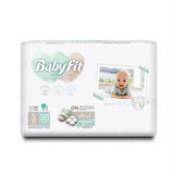 Bio Midi diapers, No. 3, 4-9 kg, 36 pieces, Babyfit