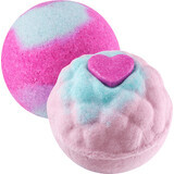 Balea Assorted bath ball with honey/rose/vanilla, 170 g