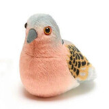 Plush toy Bird with sounds, 17 cm, Turtle, Wild Republic