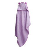 Bebehug hooded towel, 115x75cm, Purple, Twindeco