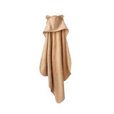 Bebehug hooded towel, 122x77cm, Brown, Twindeco