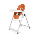 Prima Pappa Zero Follow Me 2 in 1 Hochstuhl, Wonder Orange, Peg Perego