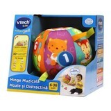 Weicher und lustiger Musikball, 6-36 Monate, Vtech Learn Through Play