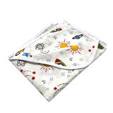 Paturica cu doua fete Lux, 80x100 cm, Baltic Bebe