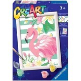 Malen nach Zahlen Flamingo Creart, +7 Jahre, Ravensburger